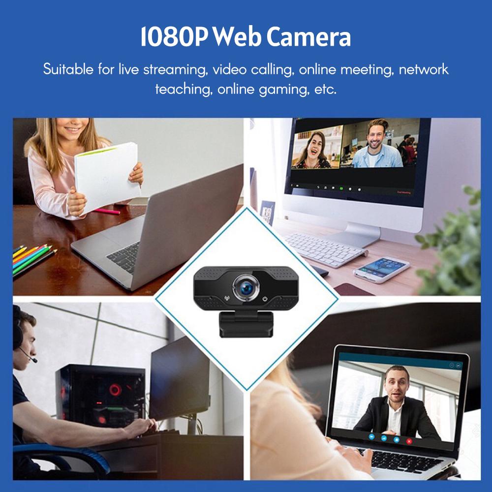 Camera hành trình HD 1080P USB tích hợp Micrô để truyền trực tuyến cuộc gọi Video cho máy tính xách tay