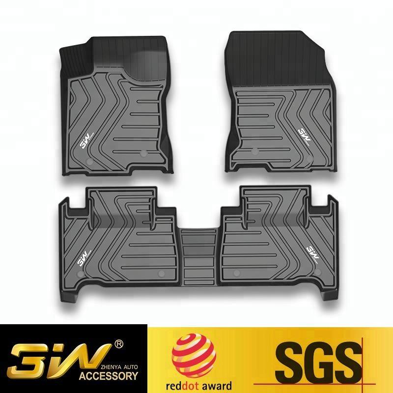 Thảm lót sàn ô tô Lexus GX Chất liệu TPE cao cấp, thiết kế sang trọng, thương hiệu Macsim 3w