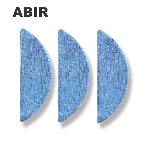 Combo 3 miếng lau nhà thay thế dành cho Robot hút bụi thông minh ABIR X6/X8 - Hàng chính hãng