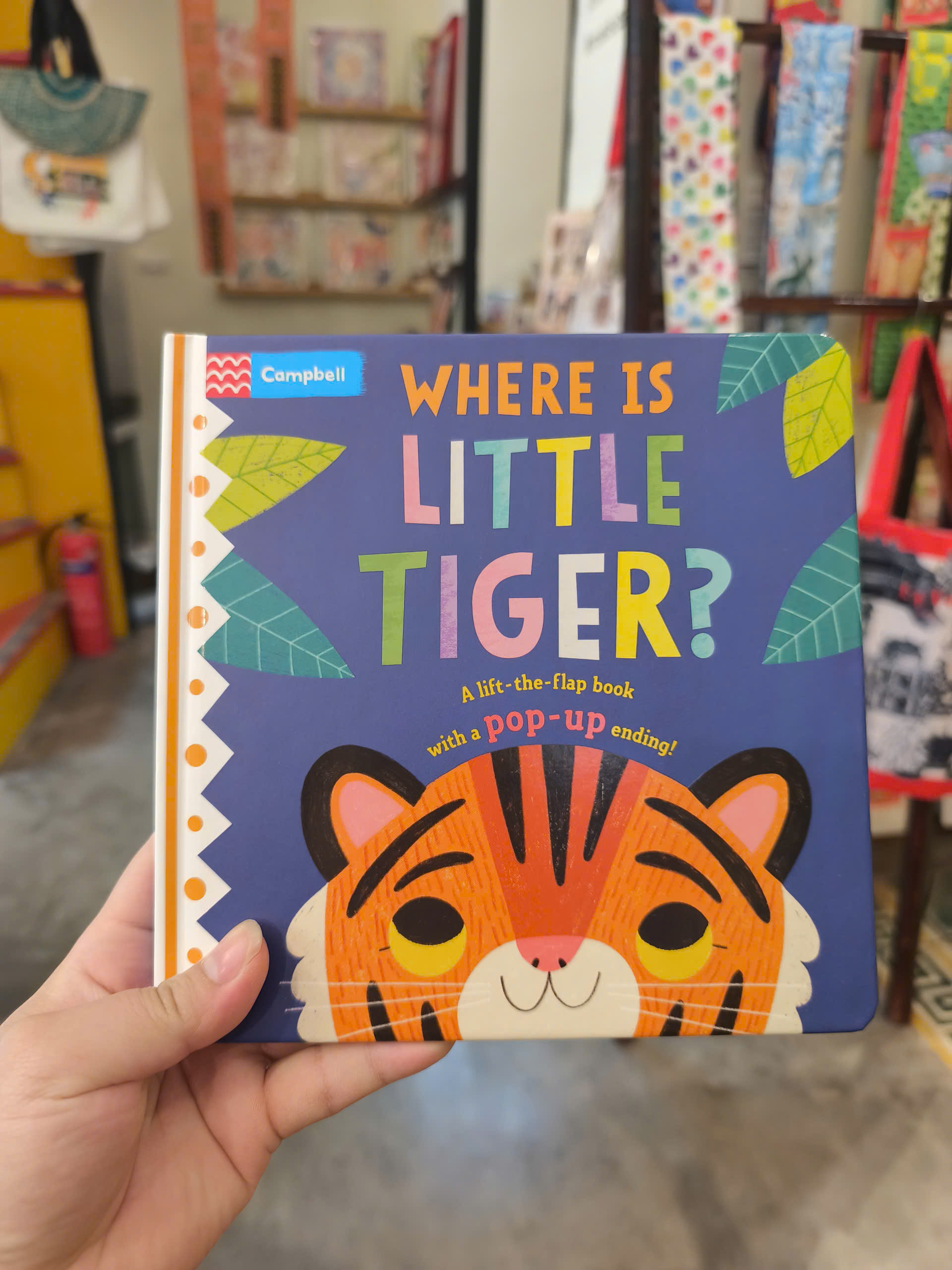 Sách - Where is Little Tiger? - Childrens Pop-up Book | Ngoại văn Thiếu nhi Bìa cứng / Sách Tương tác