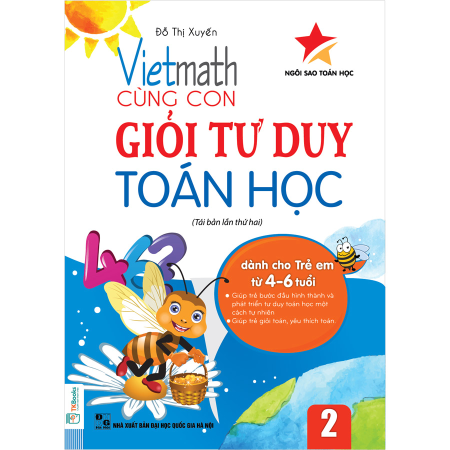 Vietmath - Cùng Con Giỏi Tư Duy Toán Học - Tập 2