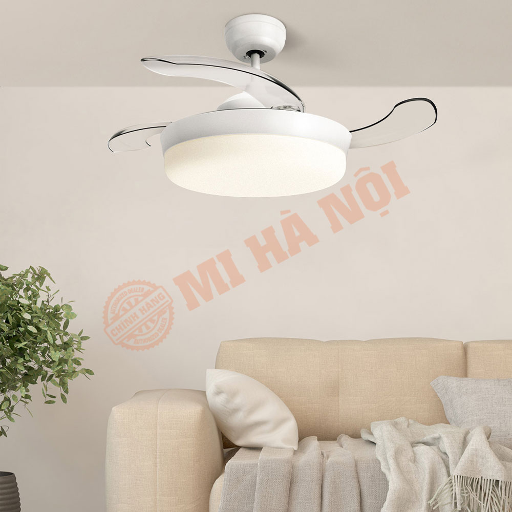 Đèn quạt trần thông minh Xiaomi Yeelight C1060 – DC Inverter siêu tiết kiệm điện – Kết nối App Hàng chính hãng