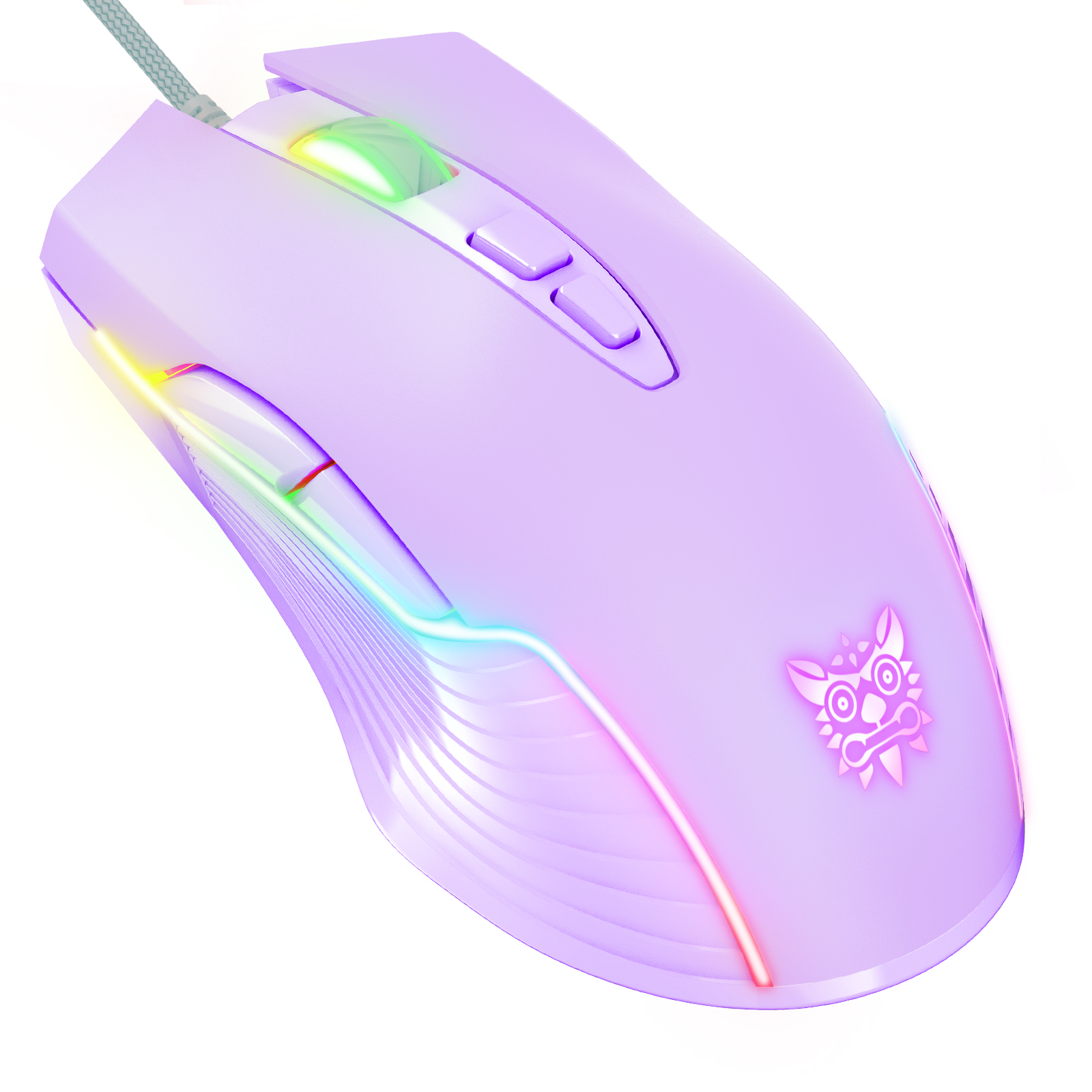 Combo Onikuma Gaming 3 (Tai Nghe Không Dây B90 Blue Purple + Chuột CW905 Purple) - Hàng Chính Hãng