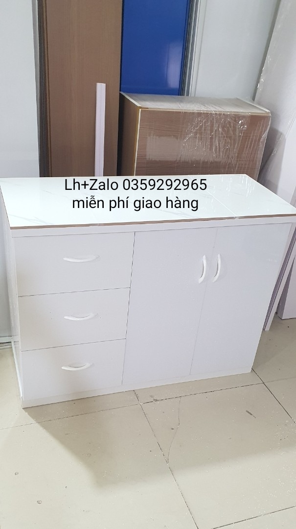 Tủ bếp mini nhựa đài Loan ốp mặt gạch