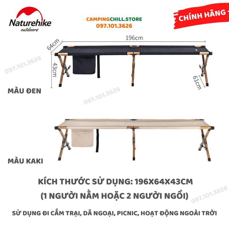 GIƯỜNG ĐƠN GẤP GỌN KHI ĐI DÃ NGOẠI NATUREHIKE NH19X003-C