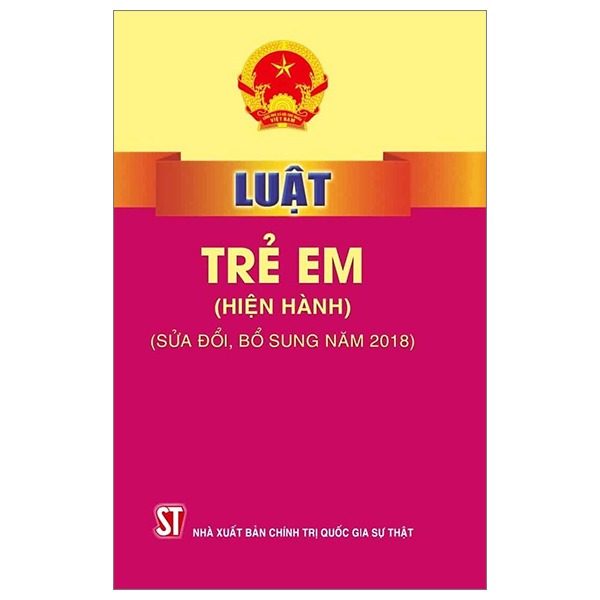 Luật trẻ em (hiện hành) (Sửa đổi, bổ sung năm 2018)