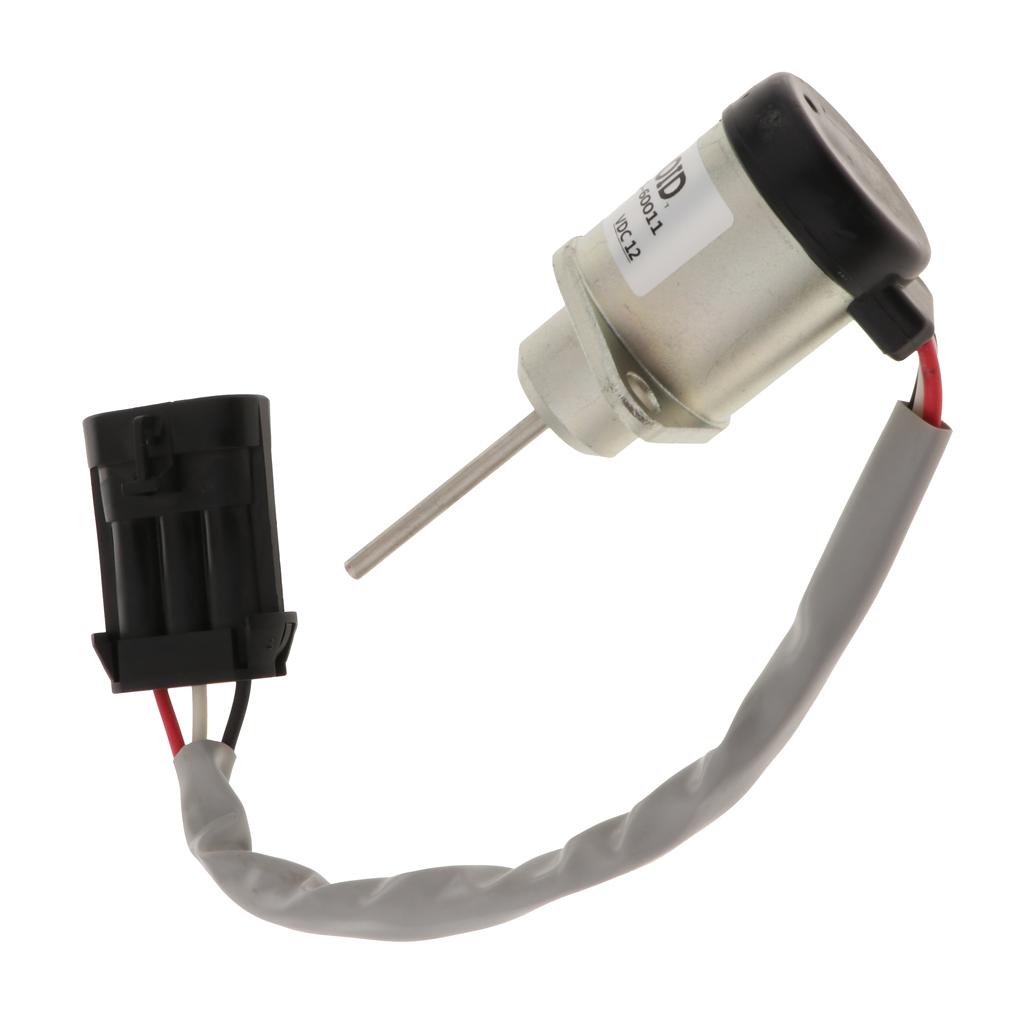 Fuel Shut Down Solenoid Valve 12V 1G925-60011 For Bobcat Woodward Synchro