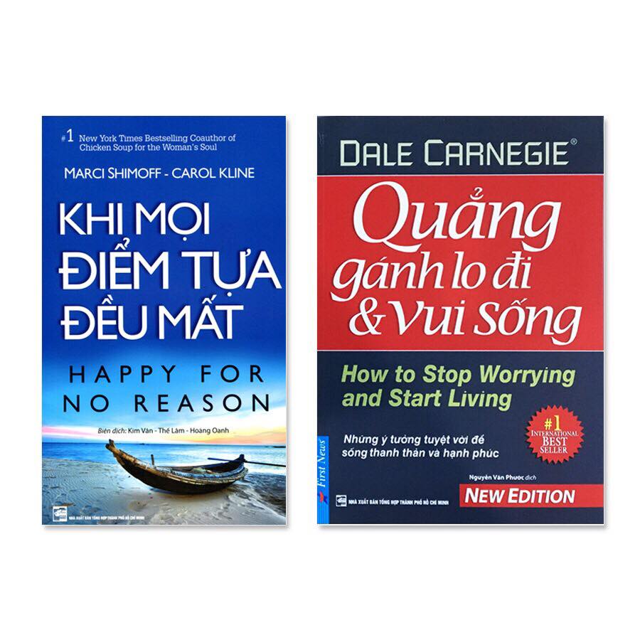 Combo 2 cuốn: Khi Mọi Điểm Tựa Đều Mất¸Quẳng Gánh Lo Đi Và Vui Sống
