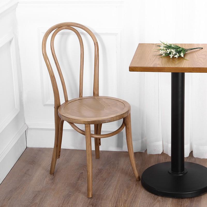 Thonet mặt gỗ (Ash) - ghế ăn, ghế cafe sang trọng