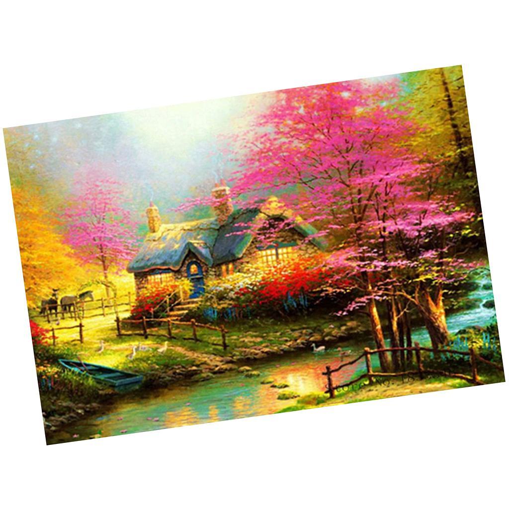 Handmade Diamond Embroidery, Full Drill, Rhinestone, 5D, DIY Diamond Painting Kit,Cross Stitch, Diamond Art Craft Painting Set, Home Wall Decoration, 30x40cm