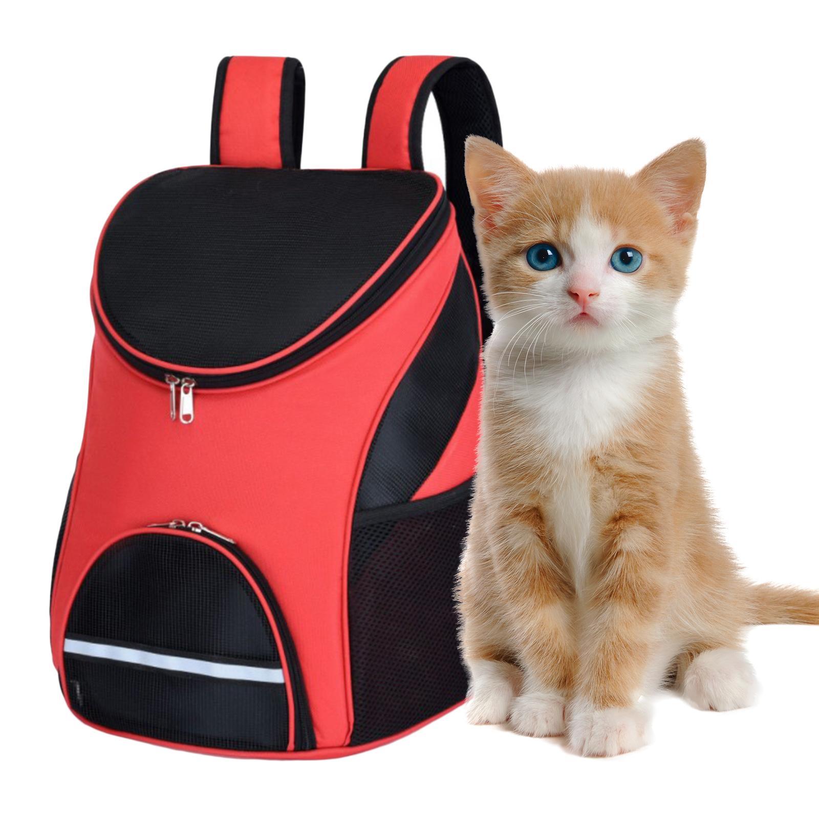 Pet Dog Cats Carrier Backpack Bag with Mesh for 7.5-10kg Dogs Cats