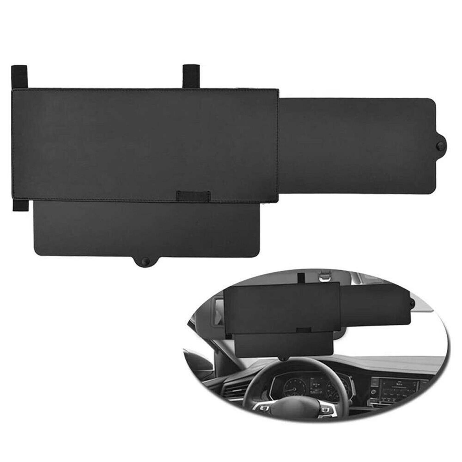 Retractable Sun Visor , Anti Glare window Sun Protection Visor Cars Accessories Multifunction for Trucks Driving
