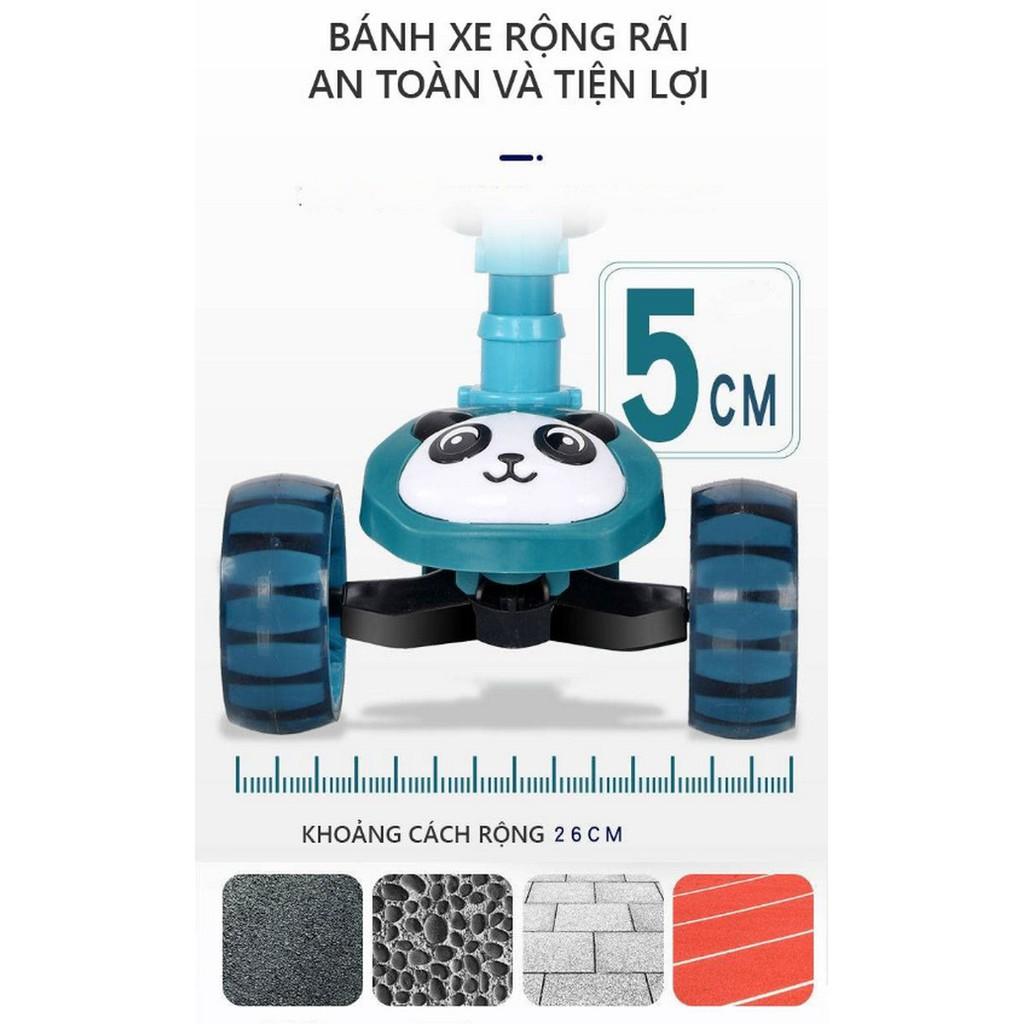 Xe Scooter vận động cho bé PANDA 3In1 Chồi Chân, Có Nhạc - AsiaMart