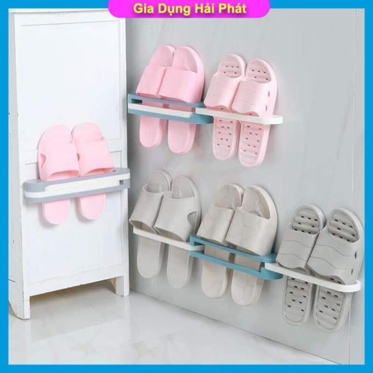 Kệ dán tường để giày dép siêu tiện lợi, Kệ treo đồ đa năng gấp gọn