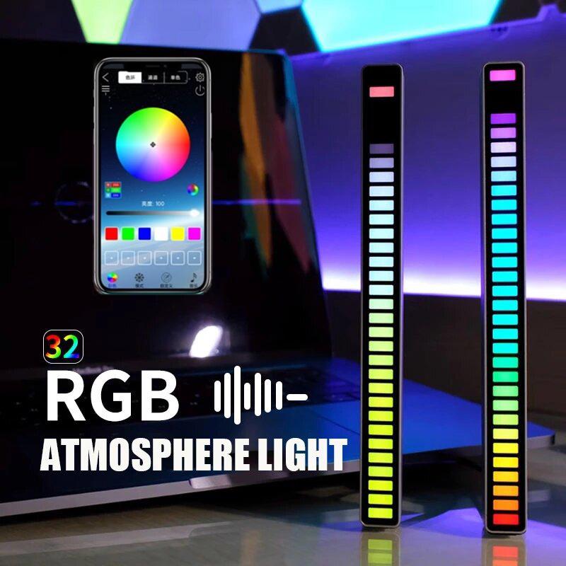 Đèn Led Theo Nhạc Nhấp Nháy Nhôm Aluminum Đèn Nháy Trang Trí Không Dây Đa Sắc RGB Có App Điều Khiển Quay VideoTiktok Triệu View Đèn Laser Phòng Bay Cảm Ứng Chớp Theo Nhạc Pin Trâu Trang Trí Ô Tô Nhà Cửa