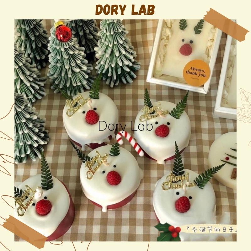Nến Thơm Tuần Lộc Phong Cách Giáng Sinh, Quà Tặng Ý Nghĩa - Dory Lab