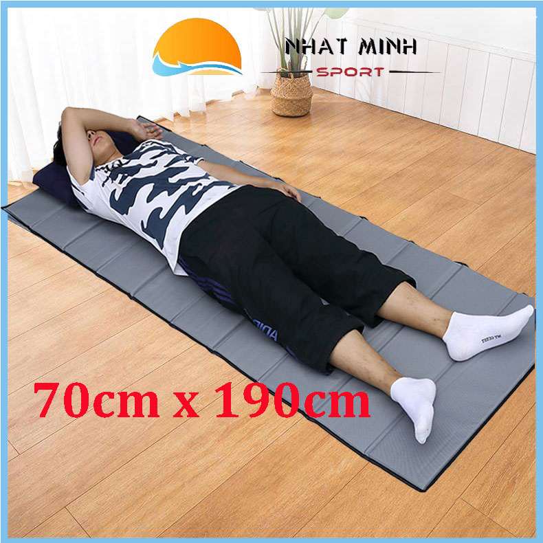 Đệm Gấp Ngủ Trưa Văn Phòng VP00180 Kèm Túi Đựng Đệm - Nêm Ngủ Gấp Gọn Kích Thước 80cm x 190cm