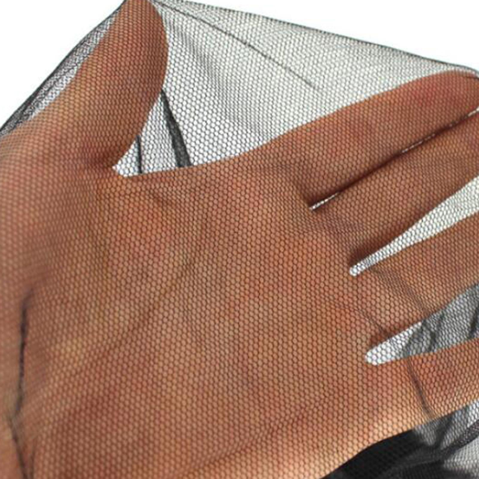 Head Net Face Neck Fly Netting Hood with Extra Fine Holes Soft Durable Breathable Face Cover for Camping, Hiking, Adventure, Fishing