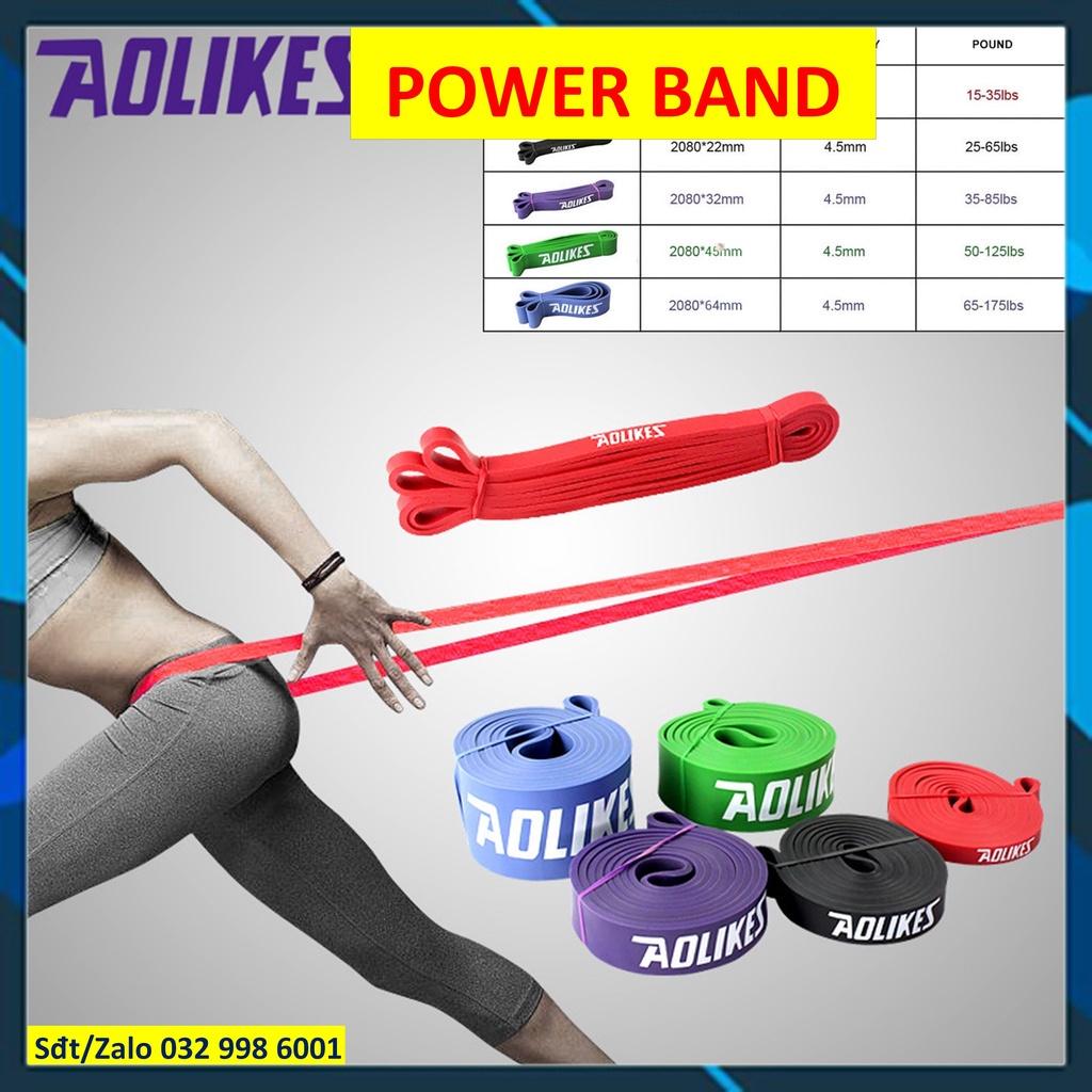 Dây kháng lực tập gym Yoga Dây kháng lực Power band toàn thân Miniband Superband 3602 3603 3604 3601 yeah