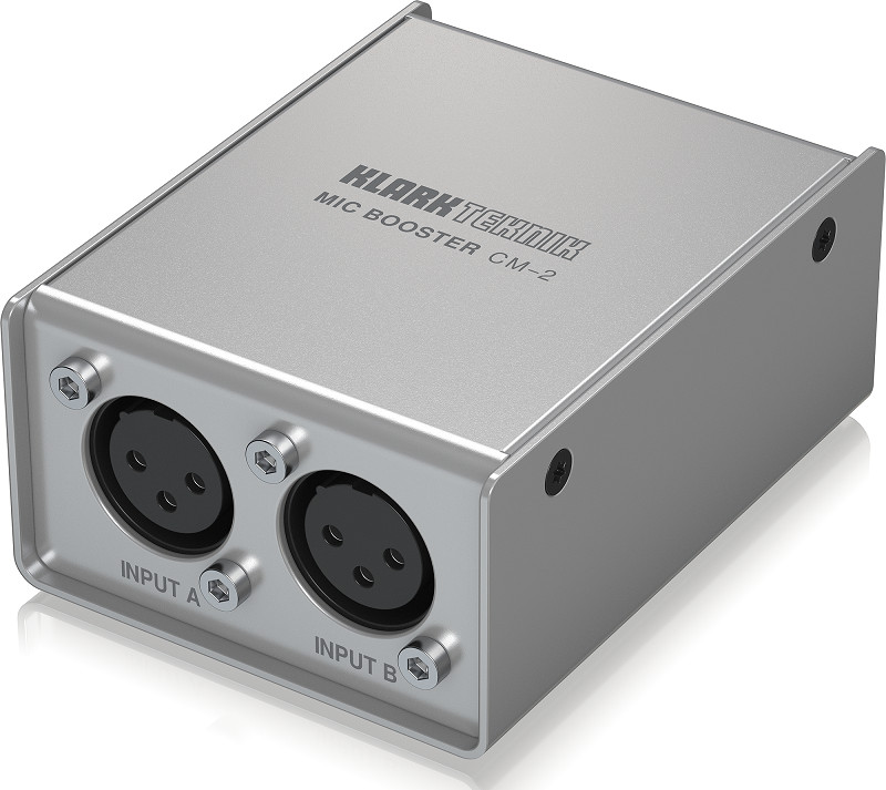 KLARK TEKNIK MIC BOOSTER CM-2 - Dynamic Microphone Booster-Hàng Chính Hãng