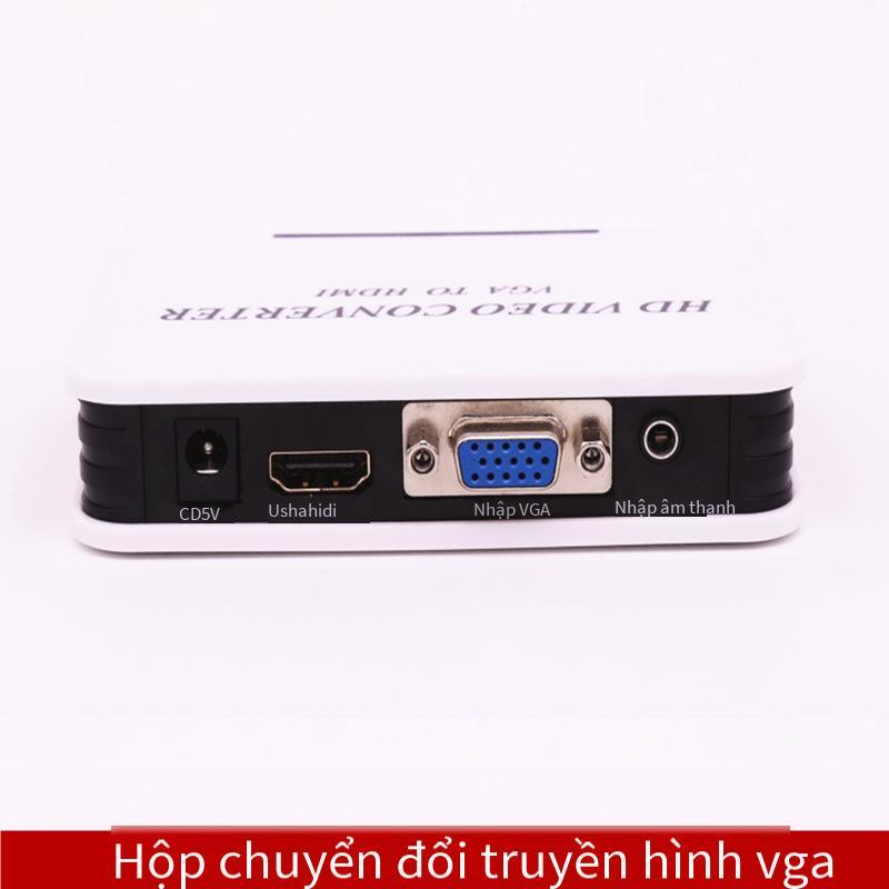 Giao hàng nhanh bộ chuyển đổi giao diện hd vga sang hdmi với âm thanh sang máy tính vga sang máy chiếu tv hdmi