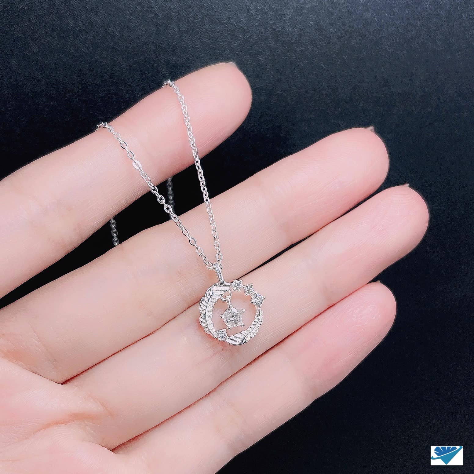 Dây chuyền nữ thời trang chất liệu bạc s925 MS068