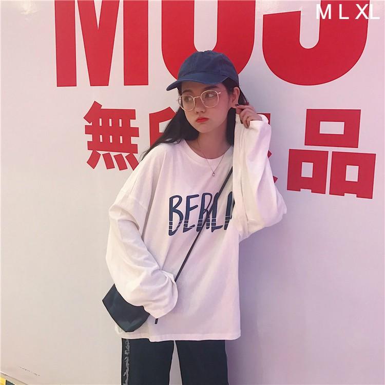 Áo Thun Tay Dài Unisex BERLIN Form Rộng Ulzzang