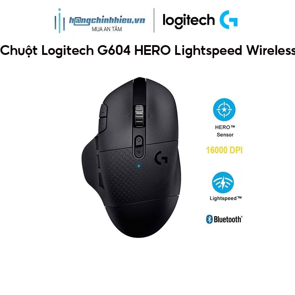 Chuột Logitech G604 HERO Lightspeed Wireless Hàng chính hãng