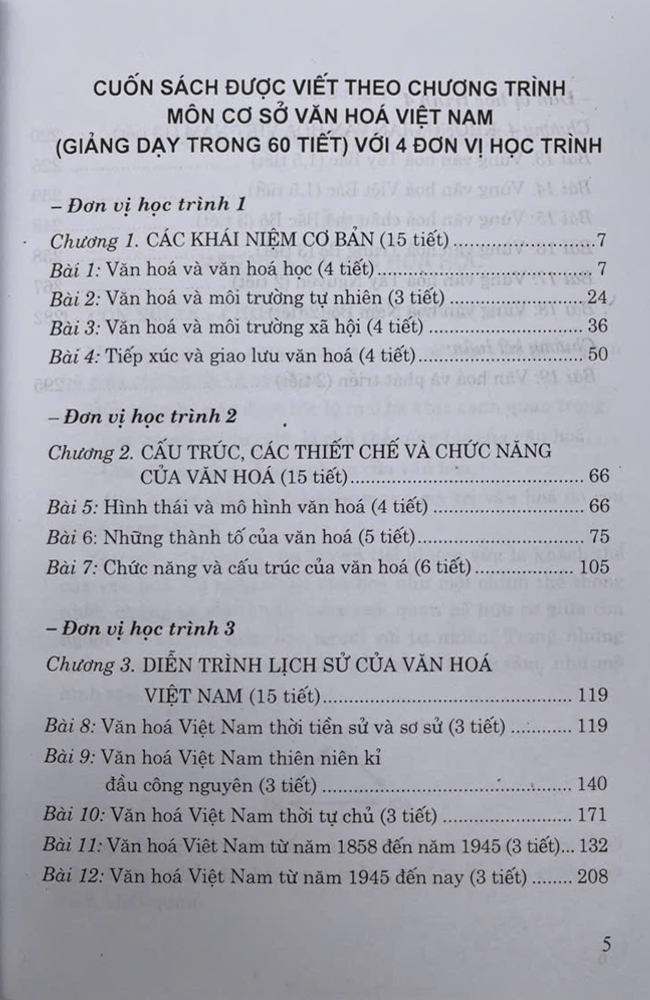 Cơ Sở Văn Hóa Việt Nam (Tác giả Trần Quốc Vượng Chủ biên)