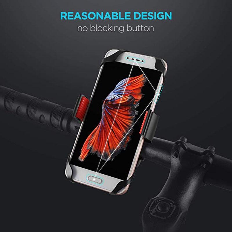 Giá Đỡ Điện Thoại Gắn Tay Lái Xe Đạp Cho Samsung Huawei Xiaomi Lg Iphone4-Xs Max