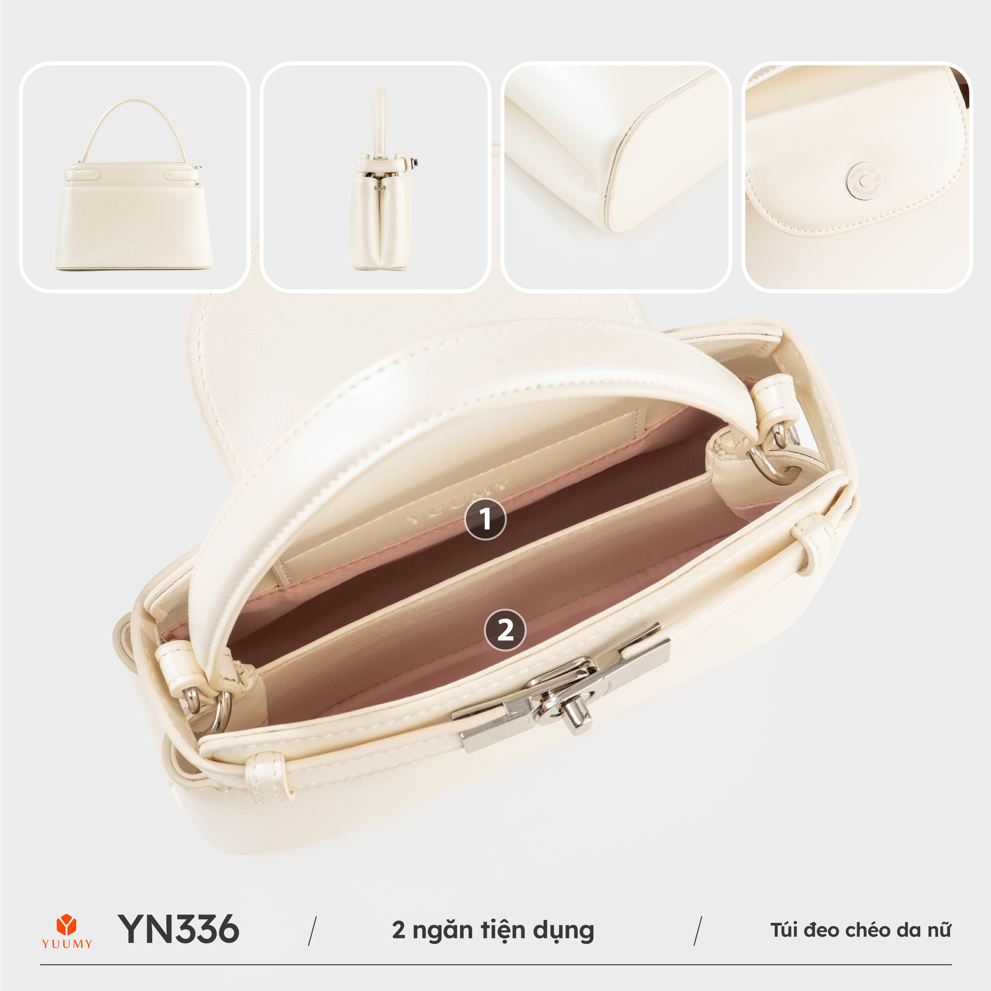 Túi đeo chéo nữ YUUMY YN336