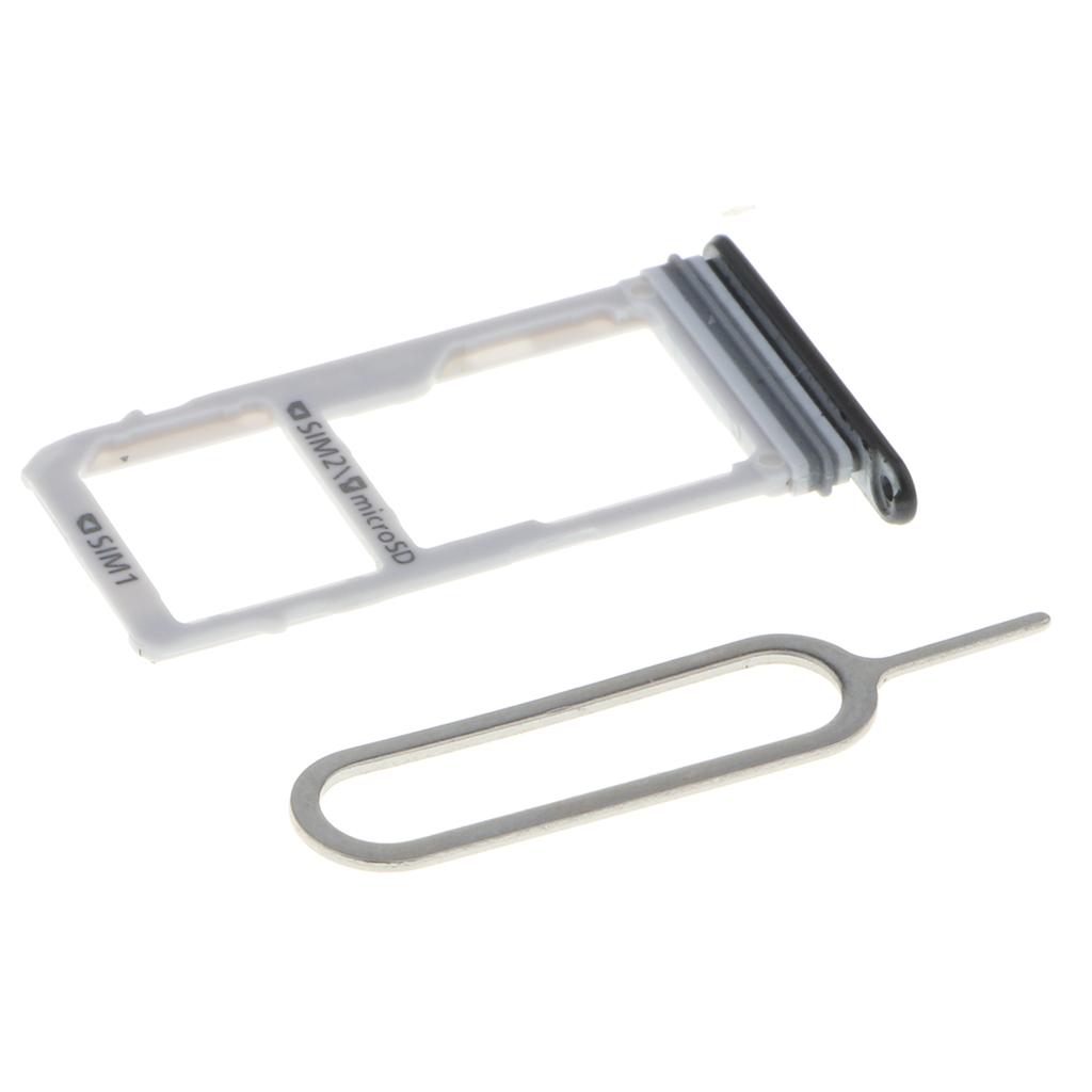 Phone Sim Card Holder Slot Tray Replacement for Samsung A3 2017 A320 black