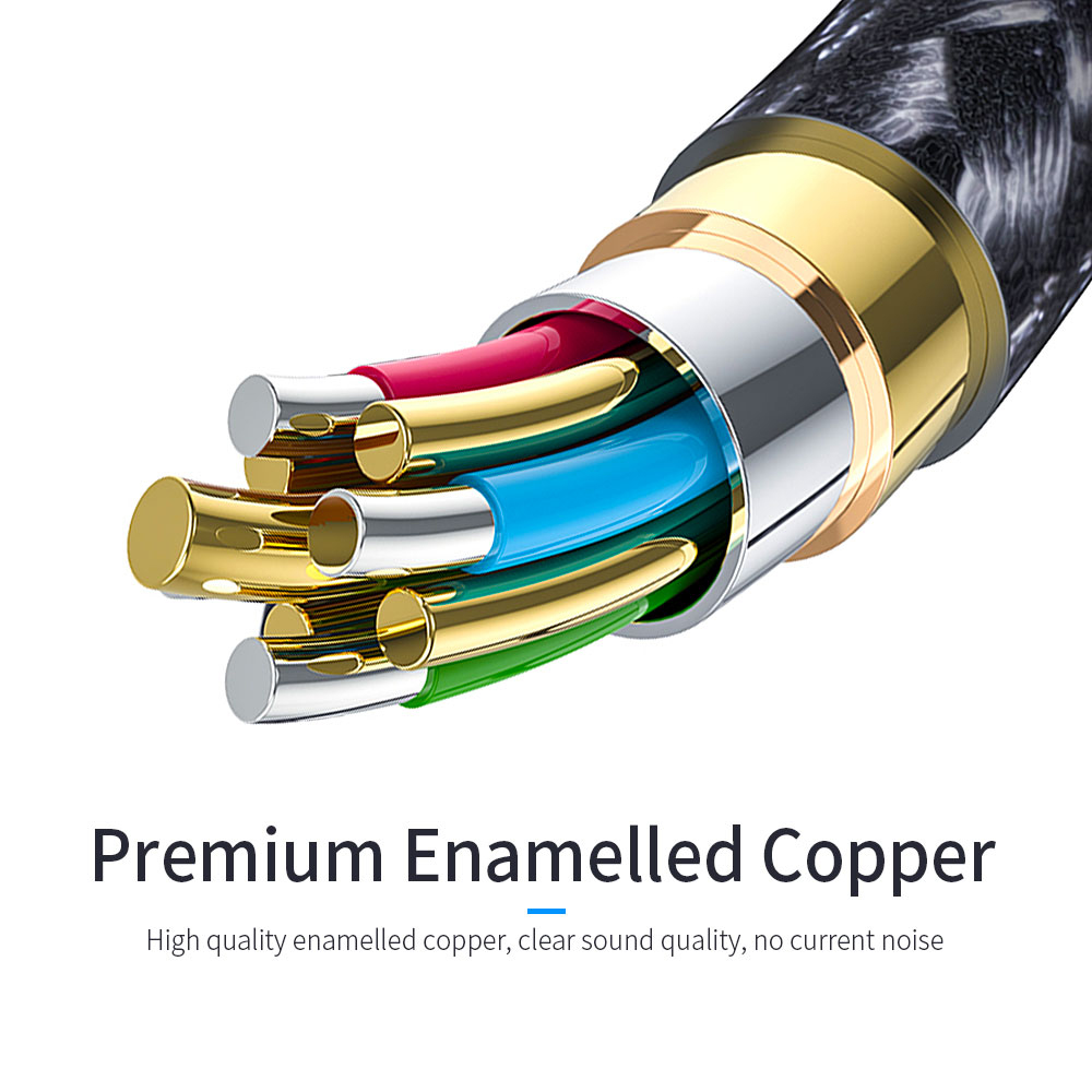 Cáp USB Type C to 3.5mm cao cấp - Hàng Chính Hãng