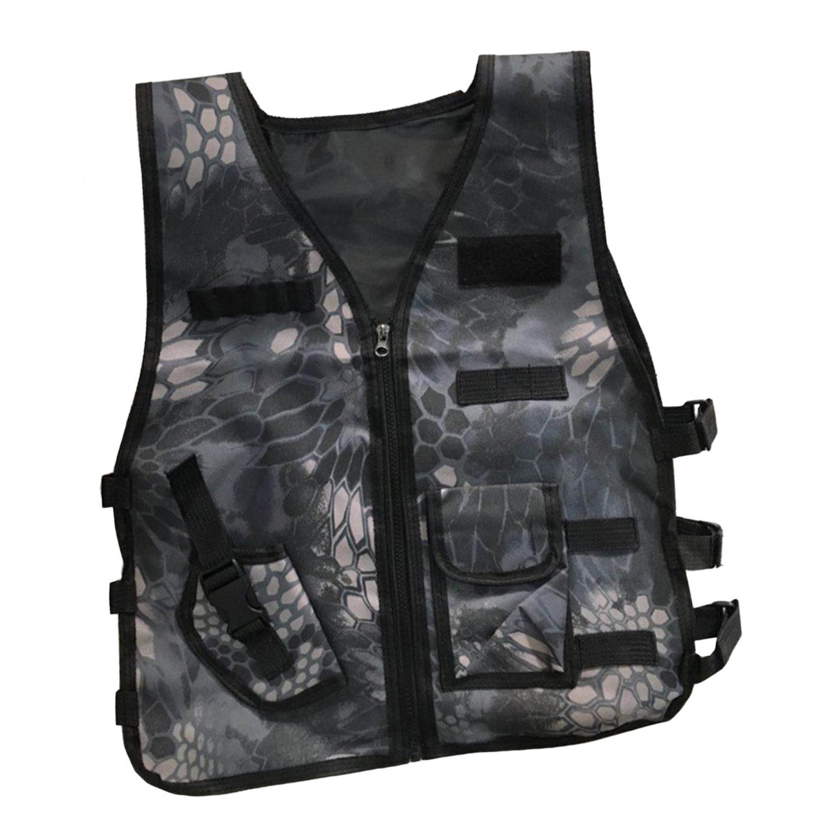 Children Outdoor Vest Breathable Kids Cargo Vest for Role Play