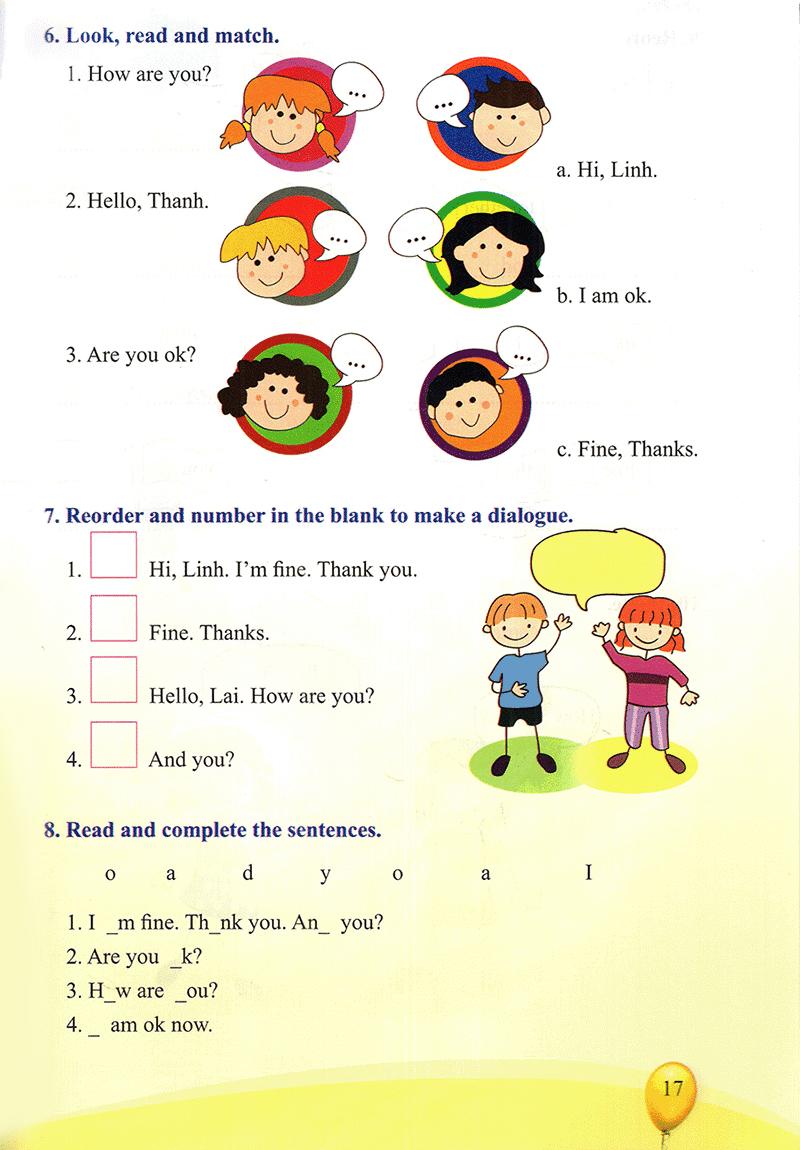 Vở Thực Hành Tiếng Anh Lớp 3