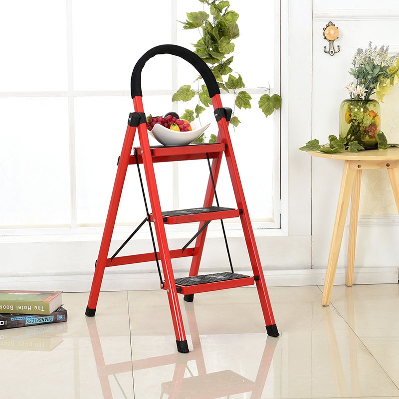 Thang 3 Tầng Xếp Gọn Cho Căn Hộ Gia Đình Fold Up Ladder - Chịu lực tốt