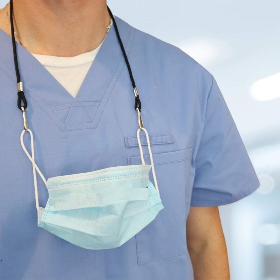 Dây đeo khẩu trang, dây dù, dây vải dài 30 cm dây vải dù dễ dàng sử dụng
