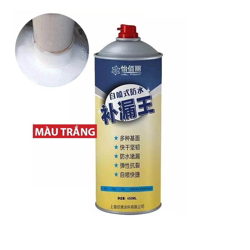 Sơn xịt chống thấm 450ml đa năng chống dột mái , ống nước , sàn nhà cao cấp