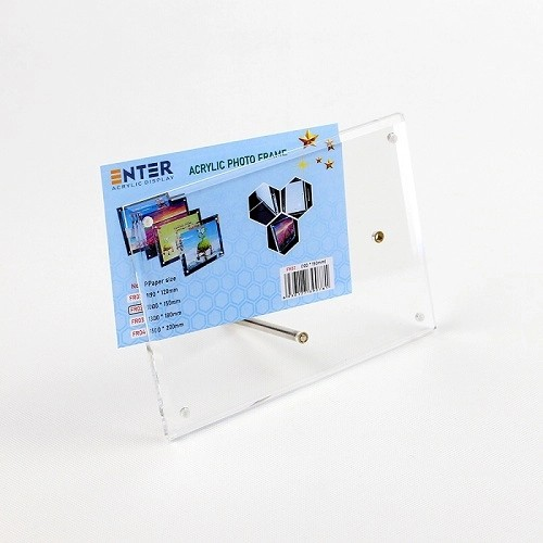 Khung hình mica cao cấp FR04 15x20cm mica 5mmx2