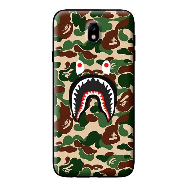 Hình ảnh Ốp in cho Samsung Galaxy J7 Plus  Bape Camo Xanh Lá - Hàng chính hãng