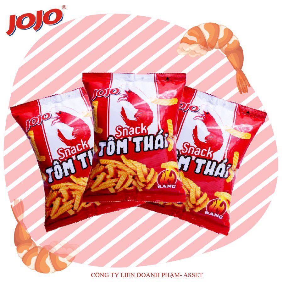 Hình ảnh SNACK JOJO TÔM THÁI 35G (2 LỐC 10 GÓI)