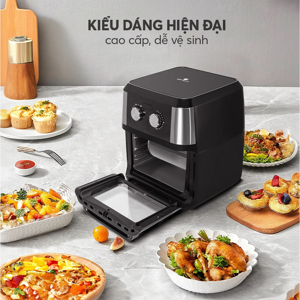 Lò chiên không dầu Elmich AFE-9158 dung tích 12l HÀNG CHÍNH HÃNG