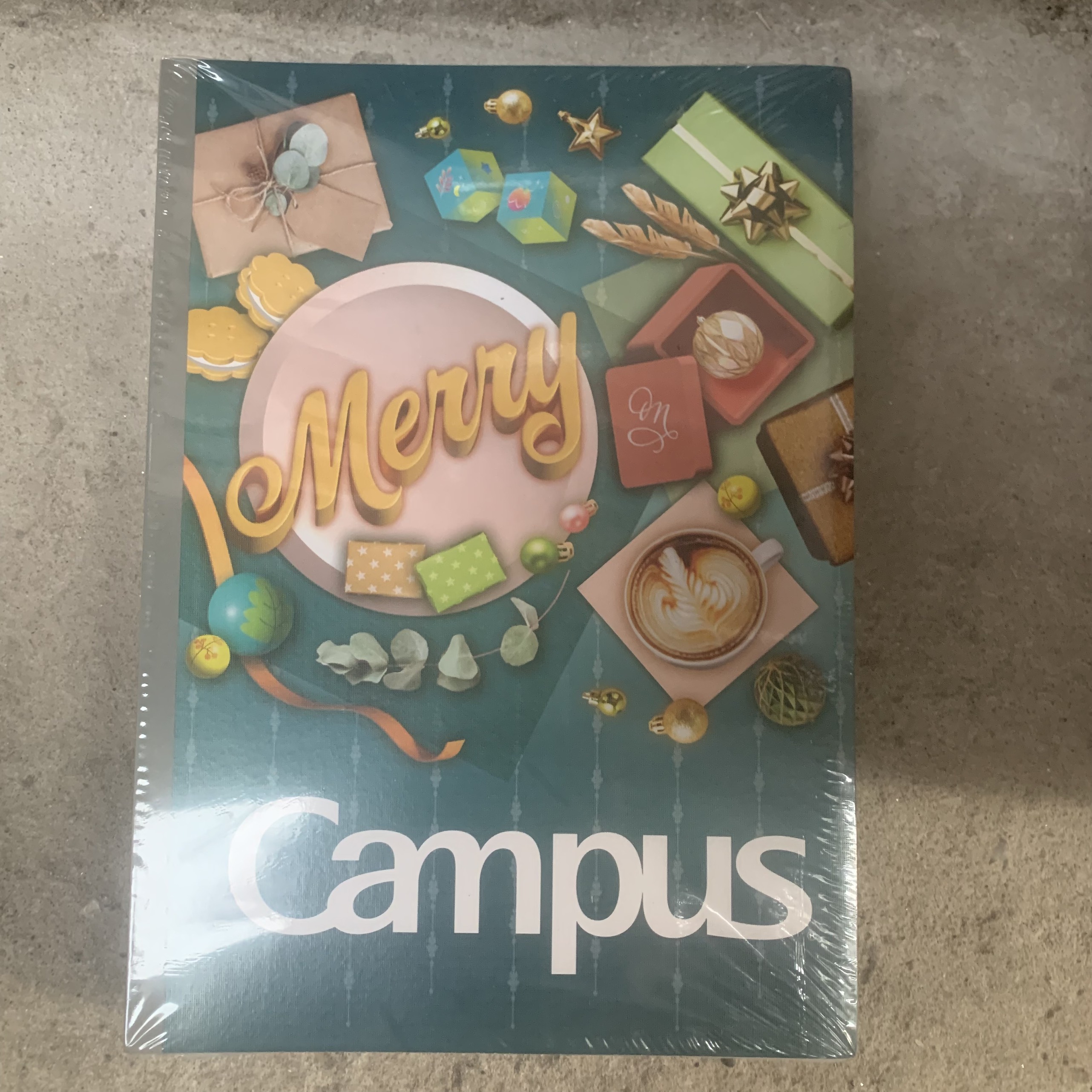 Vở Campus Gift 2 200 trang (Dòng kẻ ngang)