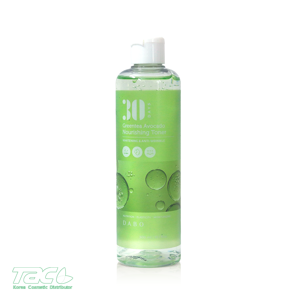 DABO Nước hoa hồng dưỡng da tinh chất bơ trà xanh - DABO Green Tea Avocado Nourishing Toner 300ml Dưỡng ẩm sâu, làm sáng, làm dịu da