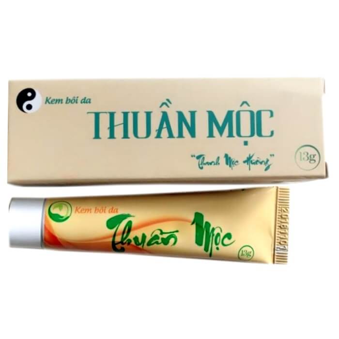 Kem bôi da Thuần Mộc 13g giảm bong tróc, mẩn ngứa, dị ứng da...