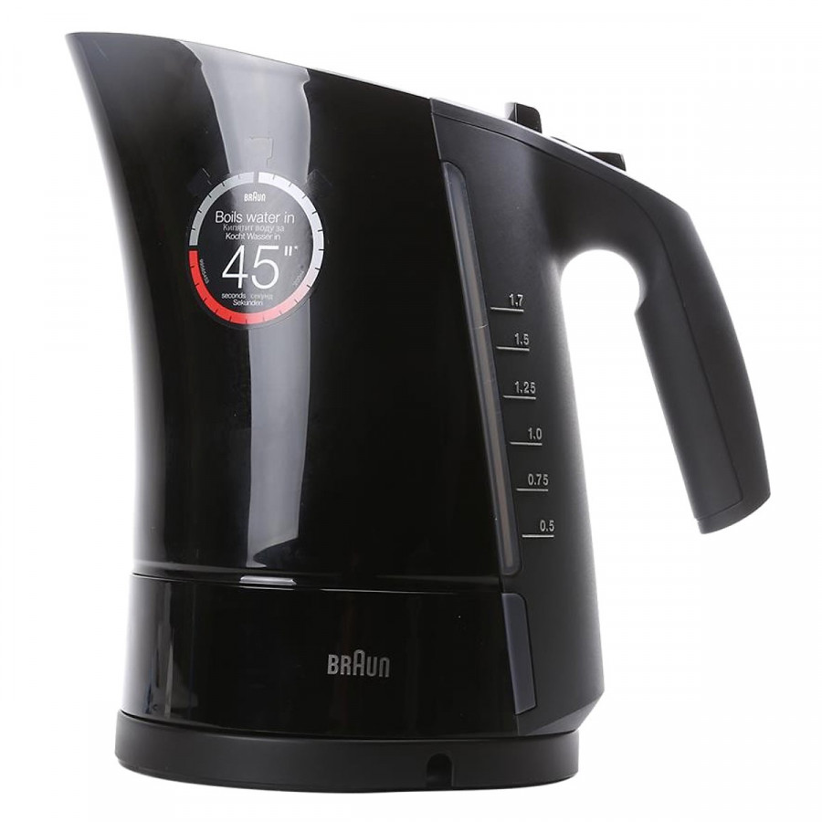 Bình Đun Siêu Tốc Braun WK 300 ONYX - 1.7L - Hàng Nhập Khẩu