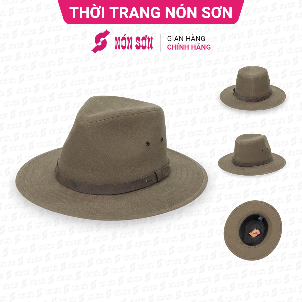 Mũ phớt nam nữ thời trang NÓN SƠN P8A-XR1