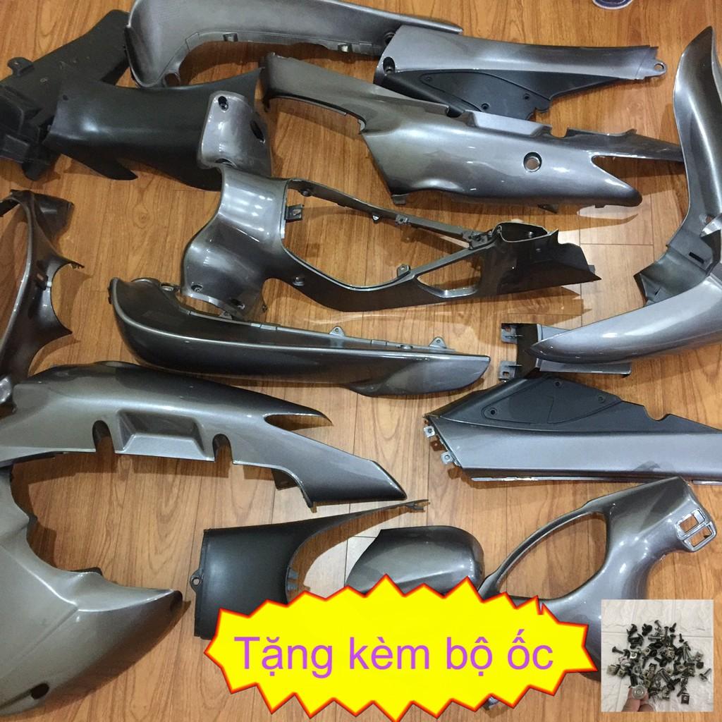 Bộ dàn áo xe dành cho FUTURE 1 đời 2001 đến 2003 Màu Ghi Xám - A831