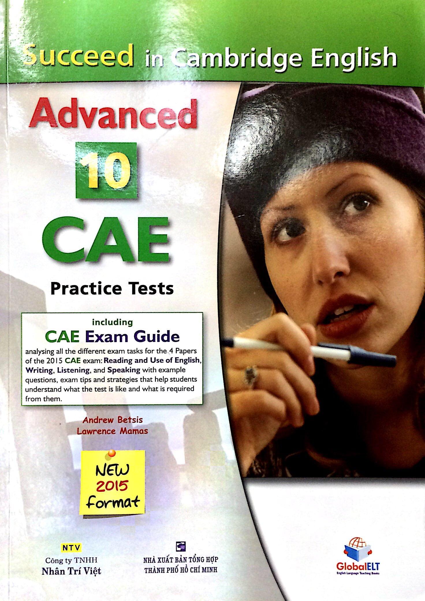 Sách Succeed In Cambridge English - Advanced 10 CAE (Kèm CD)