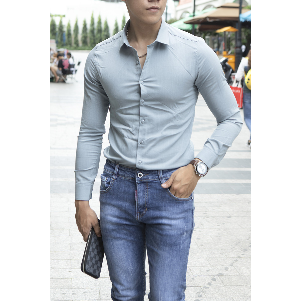 Áo Sơ Mi Nam Titishop SM1293